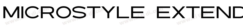 Microstyle Extended字体转换
